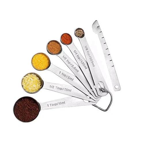Aaponminimarket NNEDSZ Stainless Steel Measuring Spoons