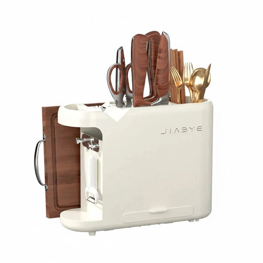 AaponminimarketNNEDSZ White Multifunctional Kitchen Knife Rack