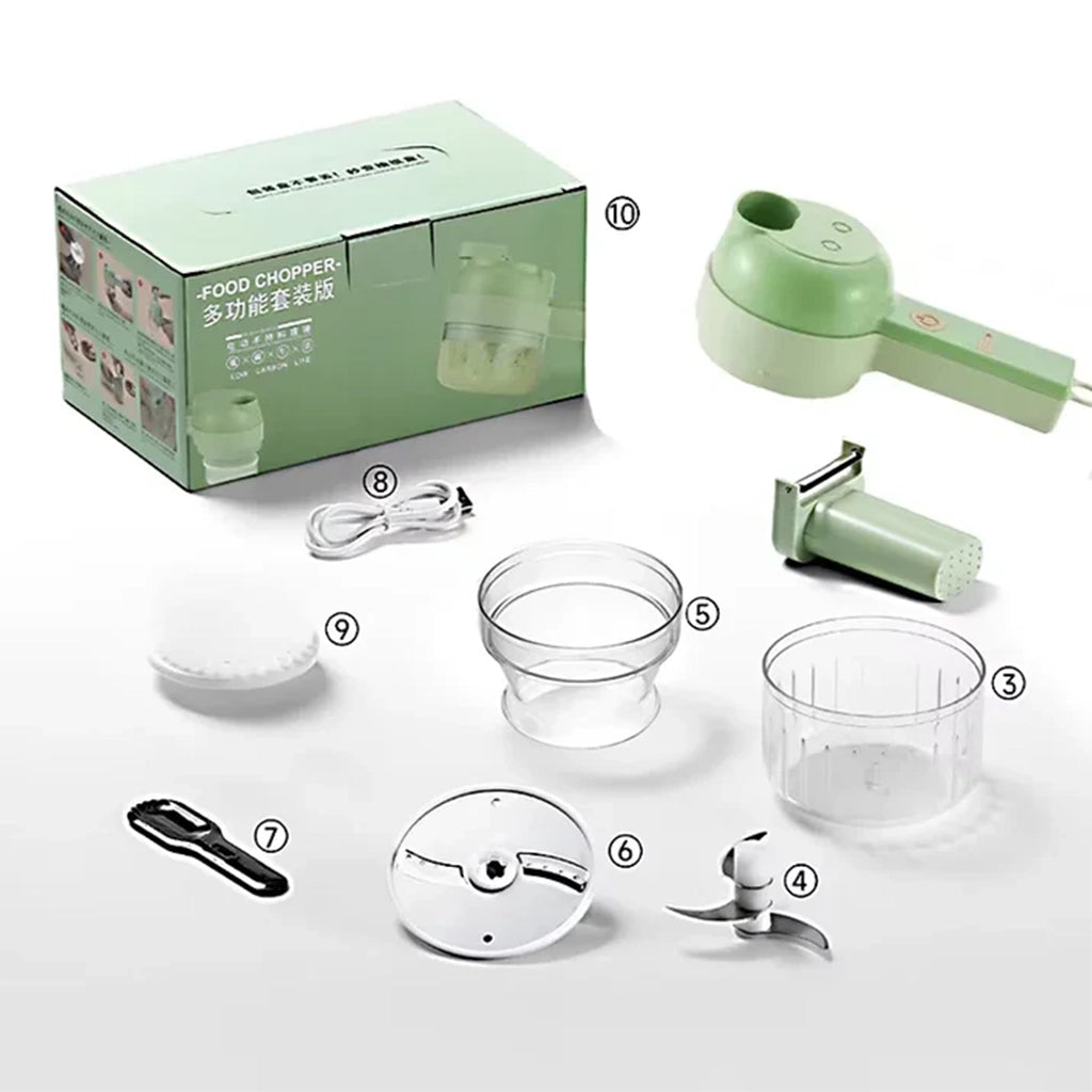 Aapon mini market -NNEOBA 5-in-1 Electric Veg Cutter