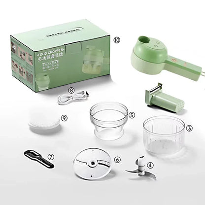 Aapon mini market -NNEOBA 5-in-1 Electric Veg Cutter