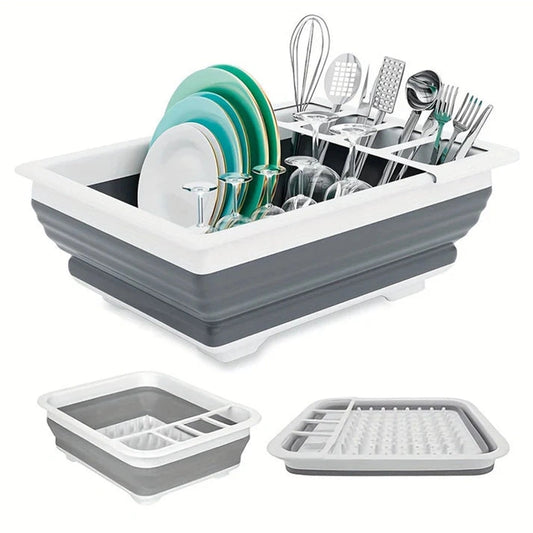 Aaponminimarket NNETM Dish Rack with Utensil Holder