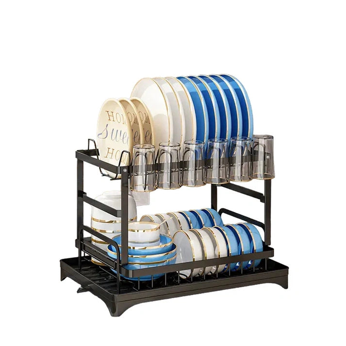 Aaponminimarket NNETM Double Decker Dish Drying Rack