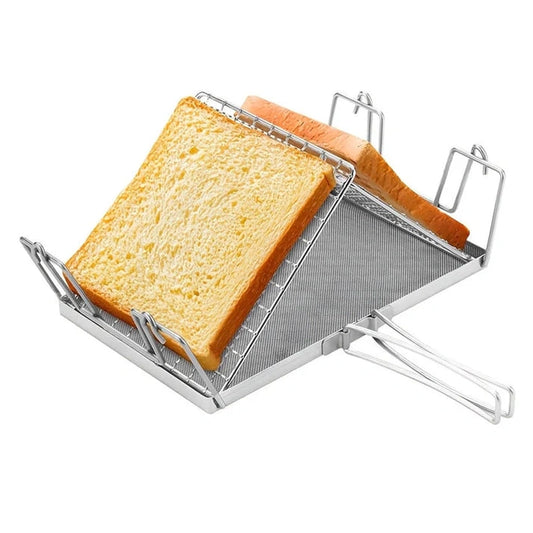 Aaponminimarket NNETM Foldable Portable Stainless Steel BBQ Grill