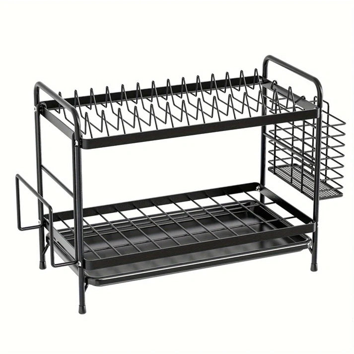 Aaponminimarket NNETM Metal Kitchen Dish Rack with Drainboard