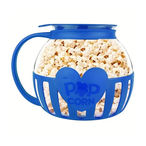 Aaponminimarket NNETM Microwave Popcorn Maker Glass Quart