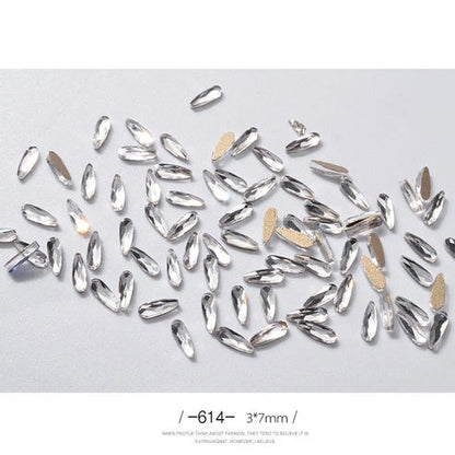 Nail Art Rhinestones Glitter Nail Art