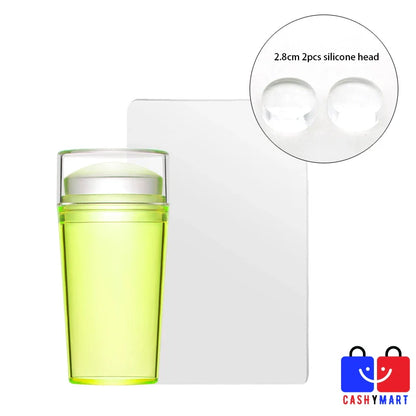 Aapon Mini Market Ltd Nail Art Stamper & Scraper Set
