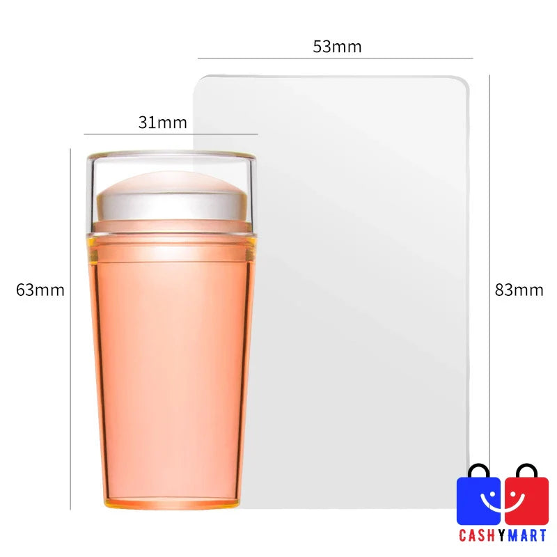 Aapon Mini Market Ltd Nail Art Stamper & Scraper Set