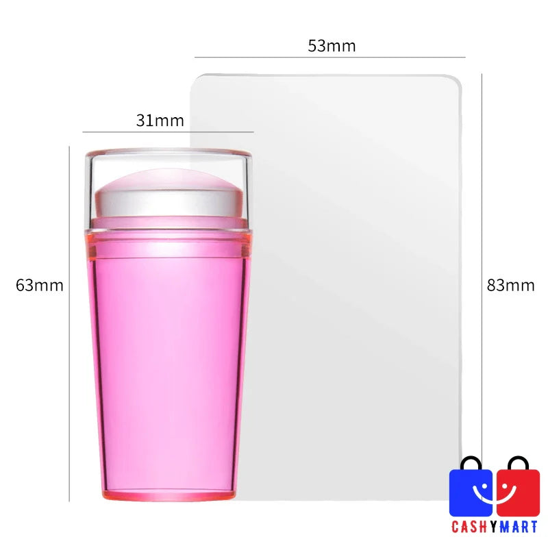 Aapon Mini Market Ltd Nail Art Stamper & Scraper Set