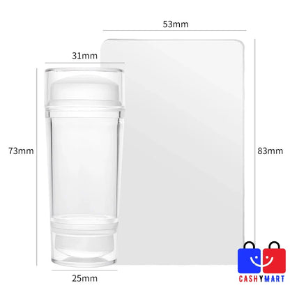 Aapon Mini Market Ltd Nail Art Stamper & Scraper Set