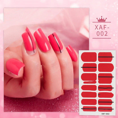 Nail Art with Imitation Diamond Nail Polish