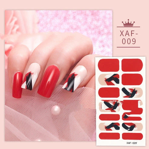 Nail Art with Imitation Diamond Nail Polish