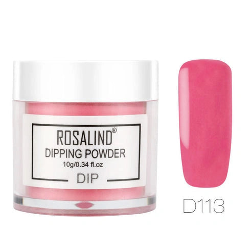 Nail polish powder for natural nails