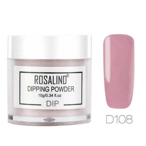 Nail polish powder for natural nails