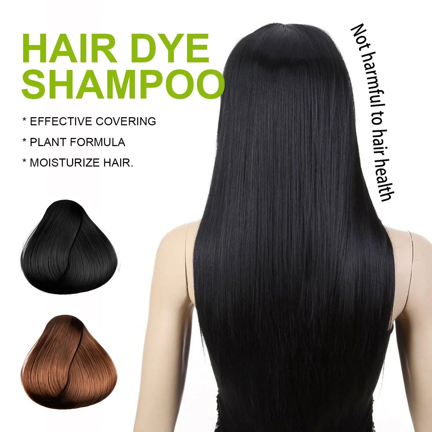 Natural Hair Dye Shampoo