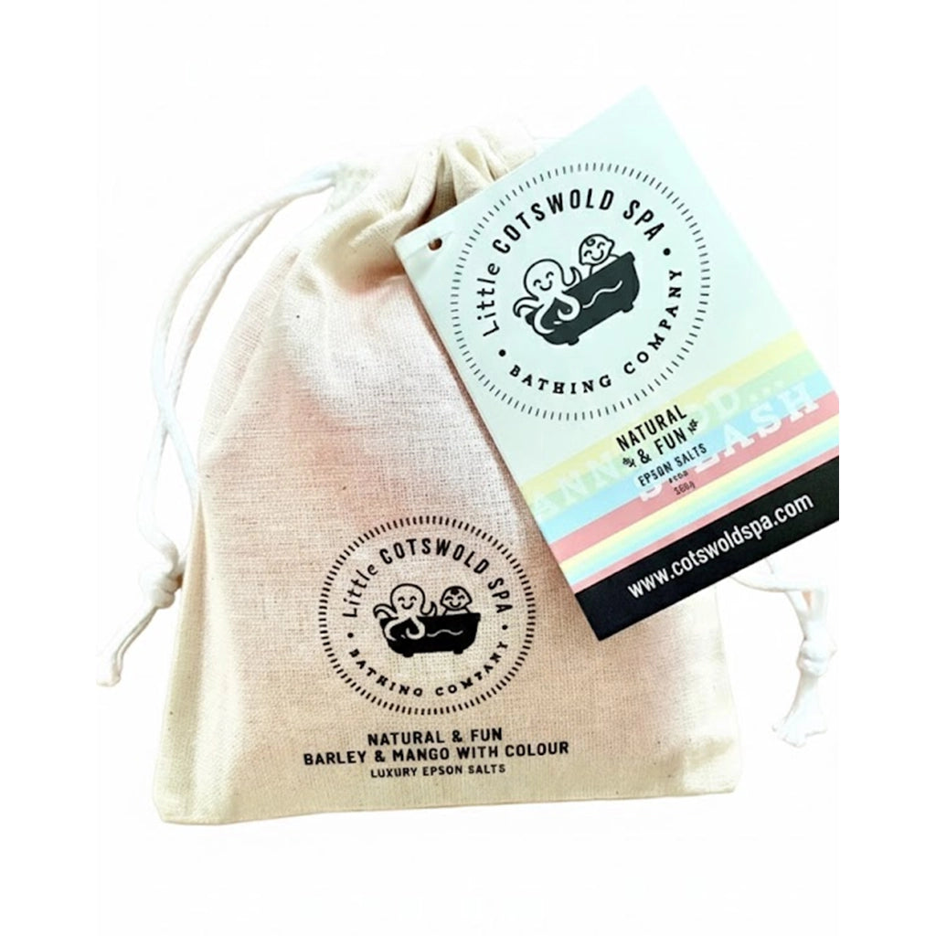 Aapon Mini Market Ltd - Natural & Fun Epsom Salts Cotton Pouch (Red Bath)