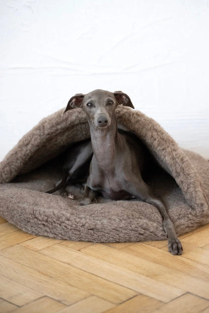 Aaponminimarket Natural Wool Pet Cave - Beige