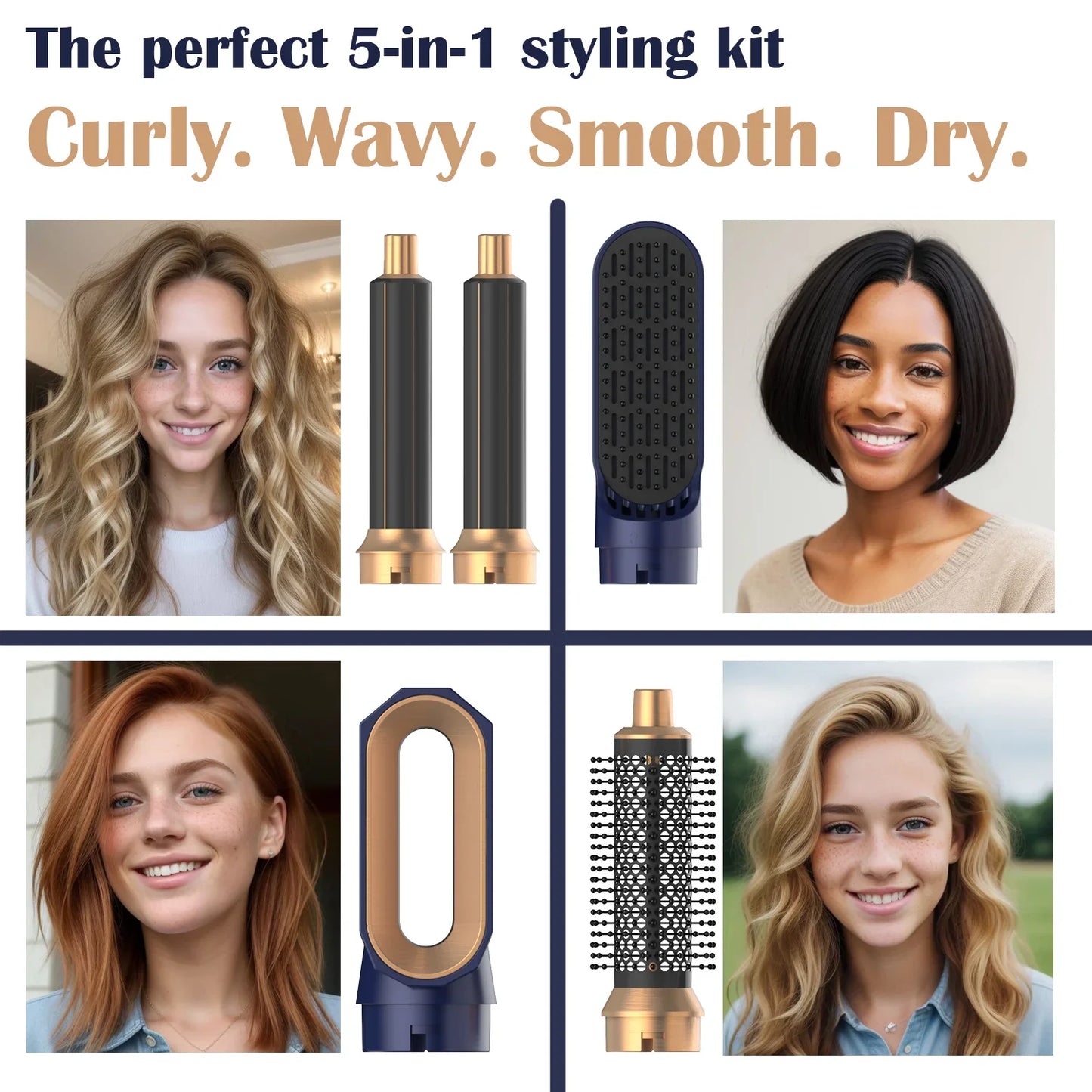 New Hair Dryer Multi Hair Styler
