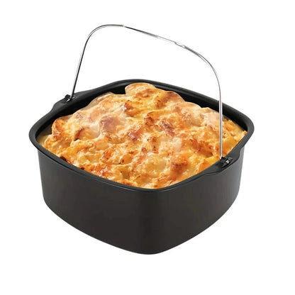 Aaponminimarket Non-Stick Cake Pan Air Fryer Baking Tray