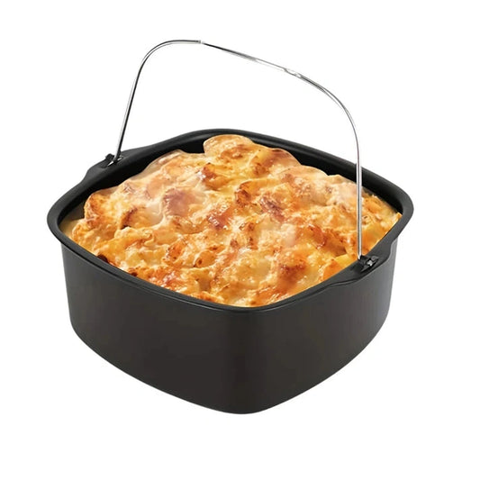 Aaponminimarket Non-Stick Cake Pan Air Fryer Baking Tray