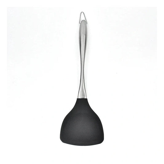 Aaponminimarket Non-Stick Silicone Spatula with Stainless Steel Handle