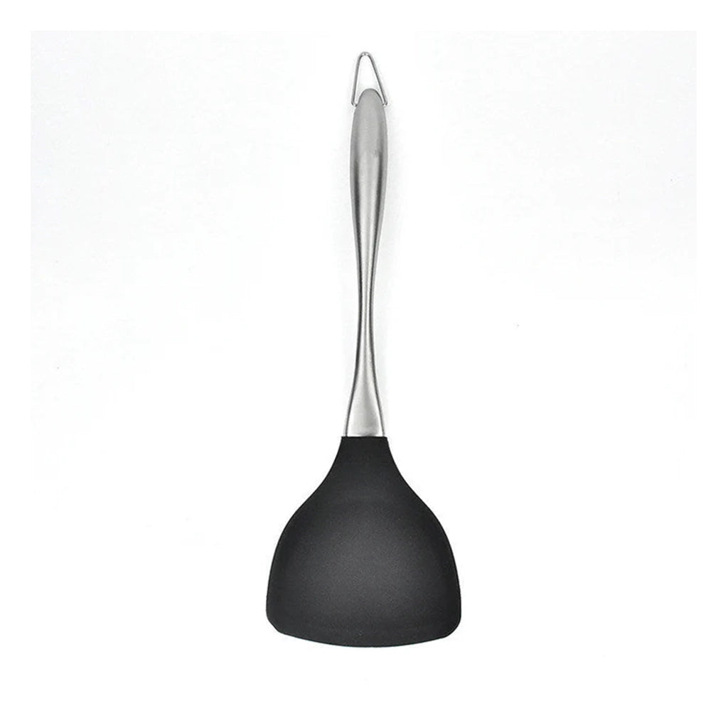 Aapon mini market -Non-Stick Silicone Spatula with Stainless Steel Handle