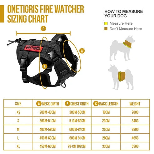 Aaponminimarket OneTigris Dog Harness Vest