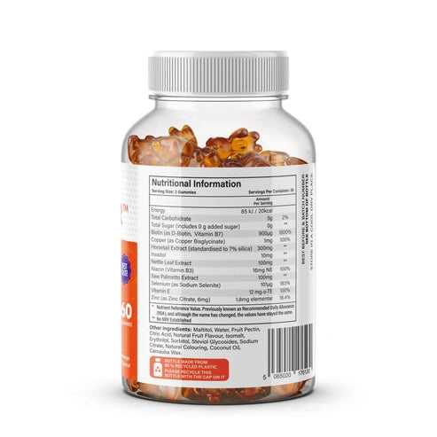 Aaponminimarket Only Hair Gummies with Biotin & Copper - Sugar-Free UK