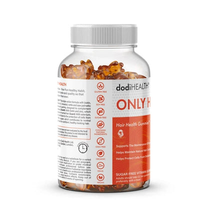 Aaponminimarket Only Hair Gummies with Biotin & Copper - Sugar-Free UK