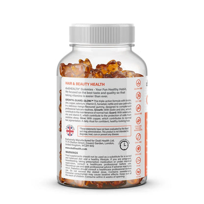 Aaponminimarket Only Hair Gummies with Biotin & Copper - Sugar-Free UK