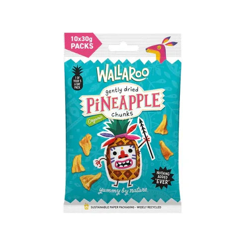 Aaponminimarket Organic Gently Dried Pineapple Chunks