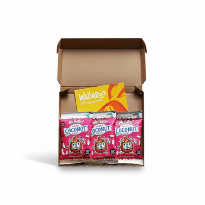 Aaponminimarket  Organic Toasted Coconut Chips – Tasting Bundle  Healthy Snack Pack UK