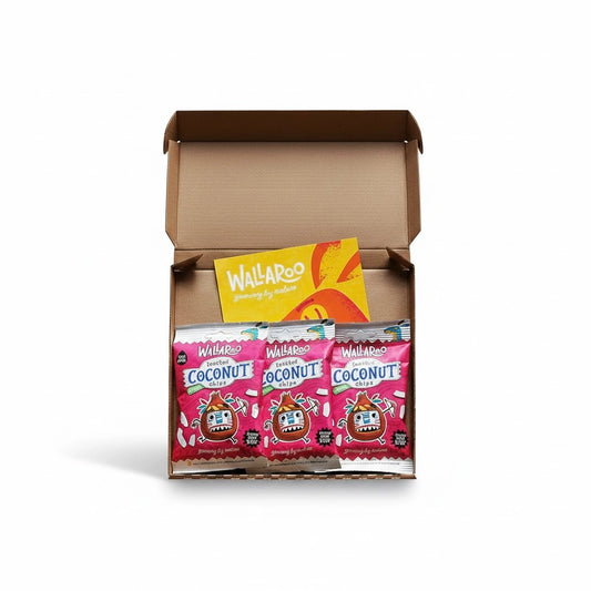 Aaponminimarket  Organic Toasted Coconut Chips – Tasting Bundle  Healthy Snack Pack UK