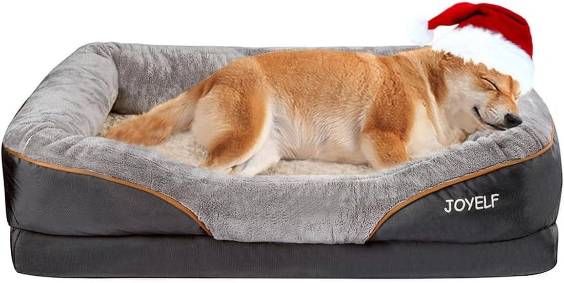 Aaponminimarket Orthopedic Memory Foam Dog Bed