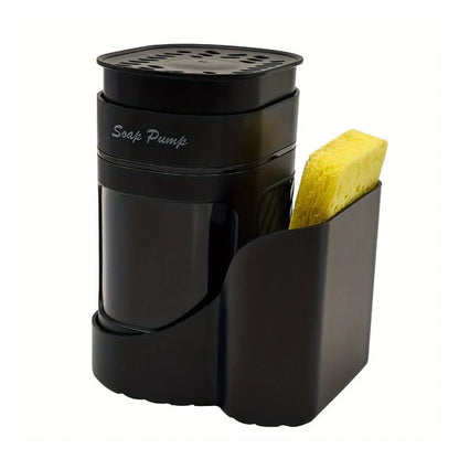 Aapon mini market -Oval Soap Dispenser with Sponge Holder