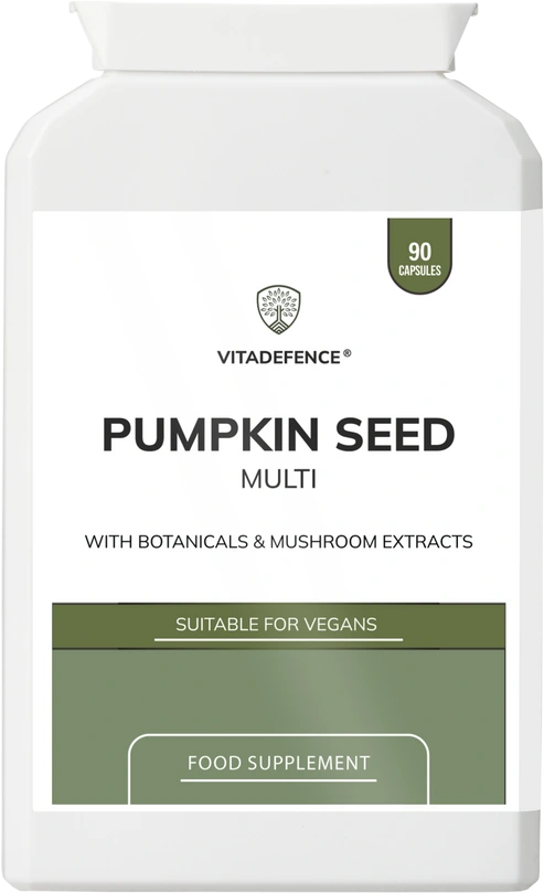 Aaponminimarket Pumpkin Seed Multi | With Olive Leaf, Clove Bud & Botanicals – 90 Capsules