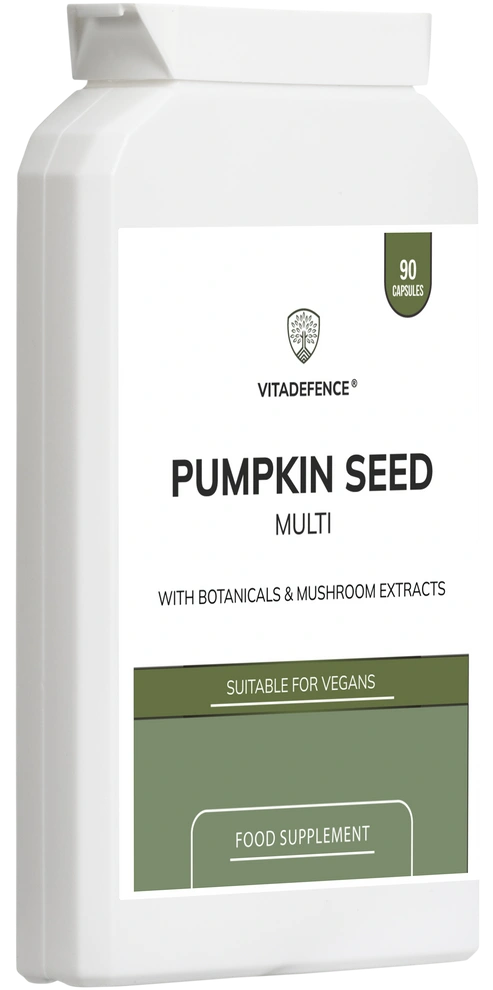 Aaponminimarket Pumpkin Seed Multi | With Olive Leaf, Clove Bud & Botanicals – 90 Capsules