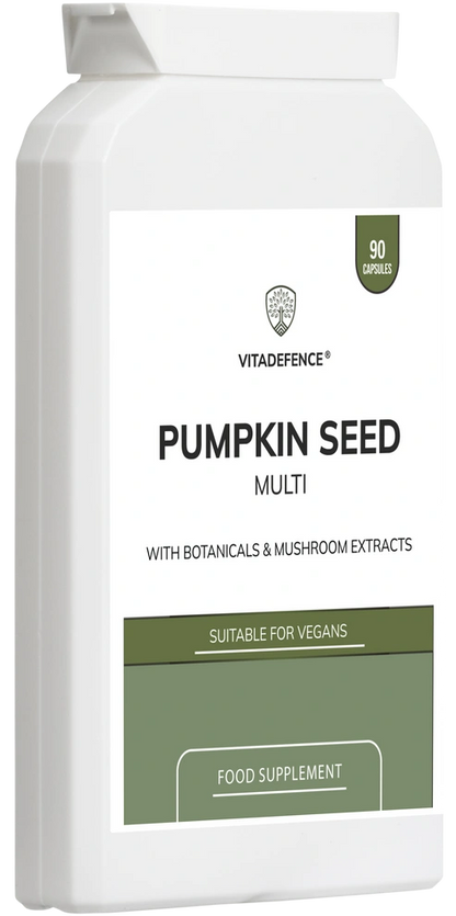 Aaponminimarket Pumpkin Seed Multi | With Olive Leaf, Clove Bud & Botanicals – 90 Capsules
