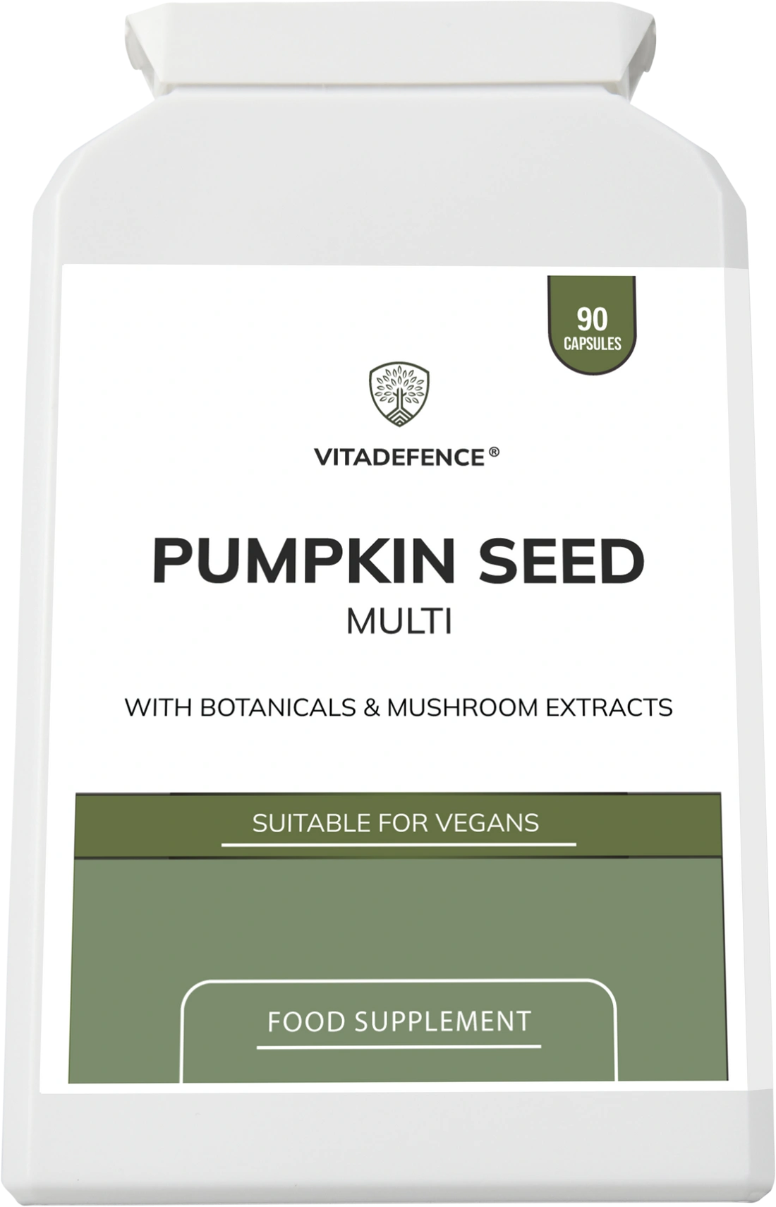 Aaponminimarket Pumpkin Seed Multi | With Olive Leaf, Clove Bud & Botanicals – 90 Capsules