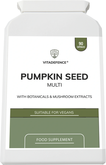 Aaponminimarket Pumpkin Seed Multi | With Olive Leaf, Clove Bud & Botanicals – 90 Capsules
