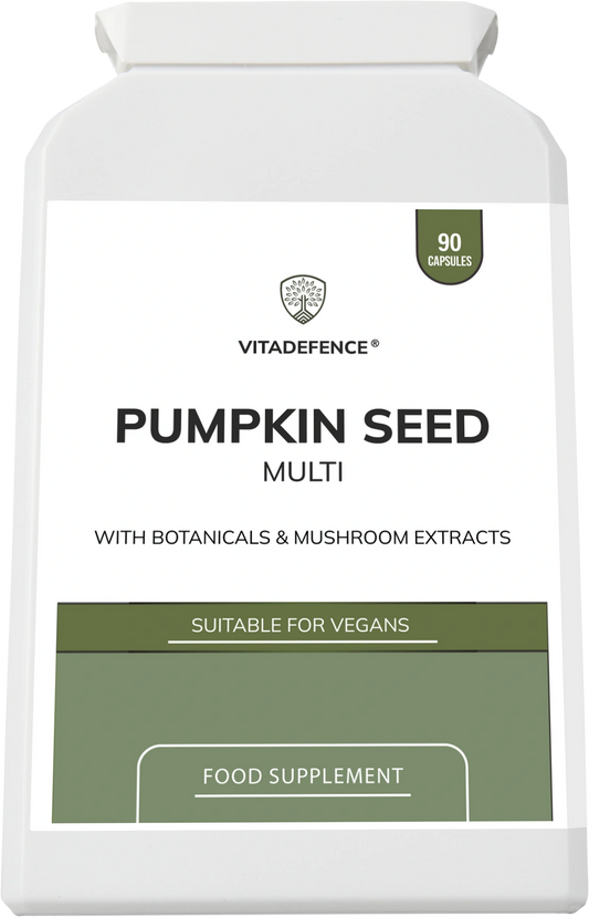 Aaponminimarket Pumpkin Seed Multi | With Olive Leaf, Clove Bud & Botanicals – 90 Capsules