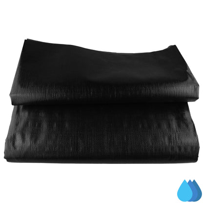4m x 4m Black Pond Liner, L-Grade 200 GSM