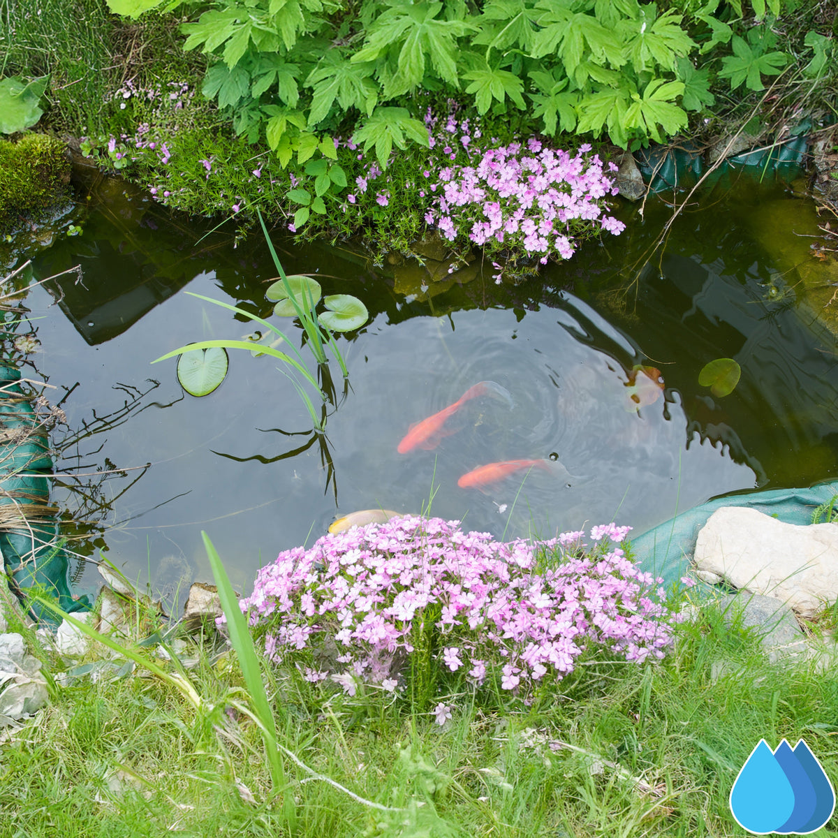 6m x 6m Black Pond Liner, L-Grade 200 GSM