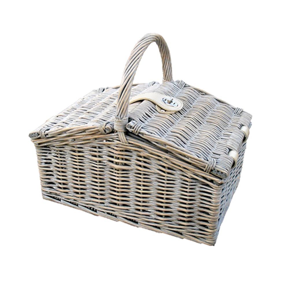 Provence Medium Farmhouse Empty Picnic Basket