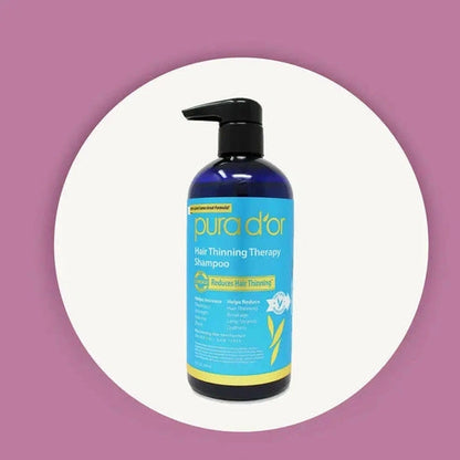 PURA D’OR Biotin Shampoo 473ml for Thicker Hair & Healthy Scalp