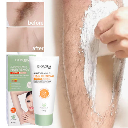 BIOAQUA Aloe Vera Mild Hair Removal Cream