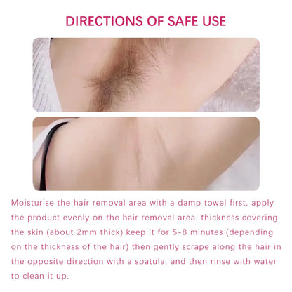 Painless Hair Removal Cream for Intimate Care