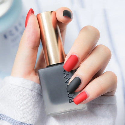 Peelable Candy Color Velvet Matte Nail Polish