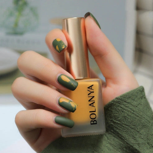 Peelable Candy Color Velvet Matte Nail Polish
