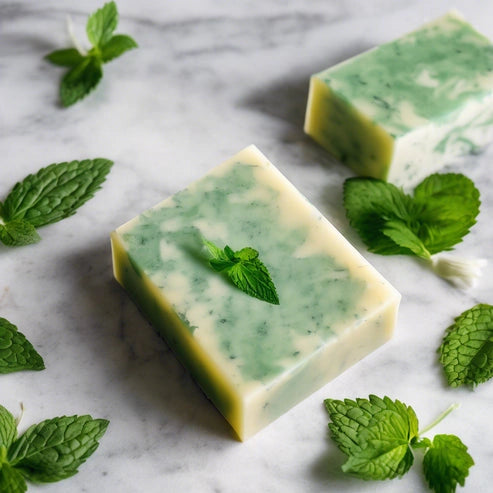 Aaponminimarket Peppermint Leaf Soap (2 Pack)